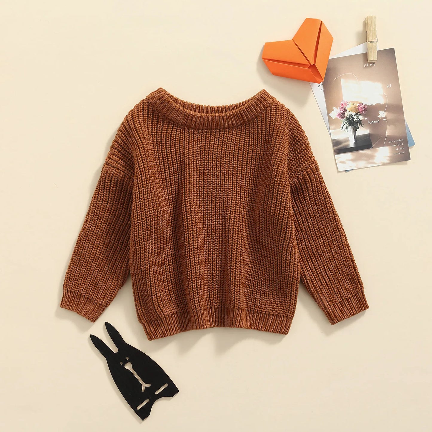 Baby/Toddler Knit Sweater - Khaki
