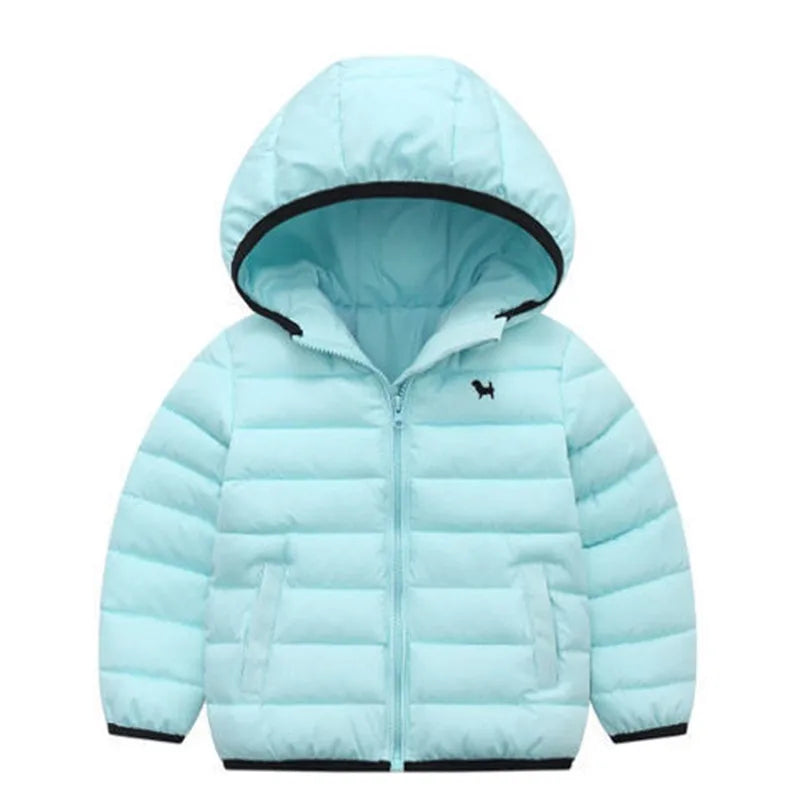 Kids Down Hooded Jacket