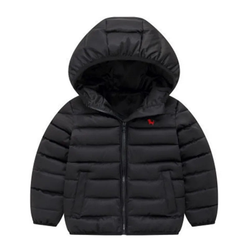 Kids Down Hooded Jacket