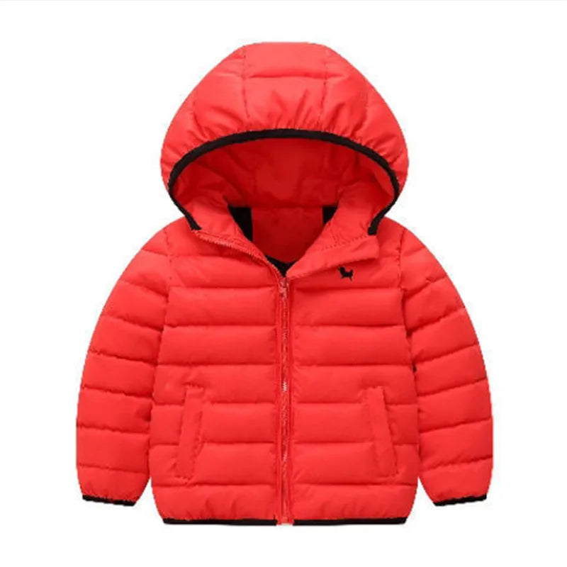 Kids Down Hooded Jacket