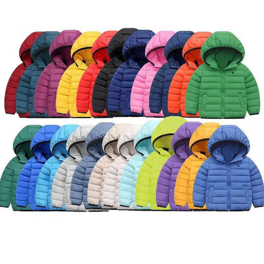 Kids Down Hooded Jacket